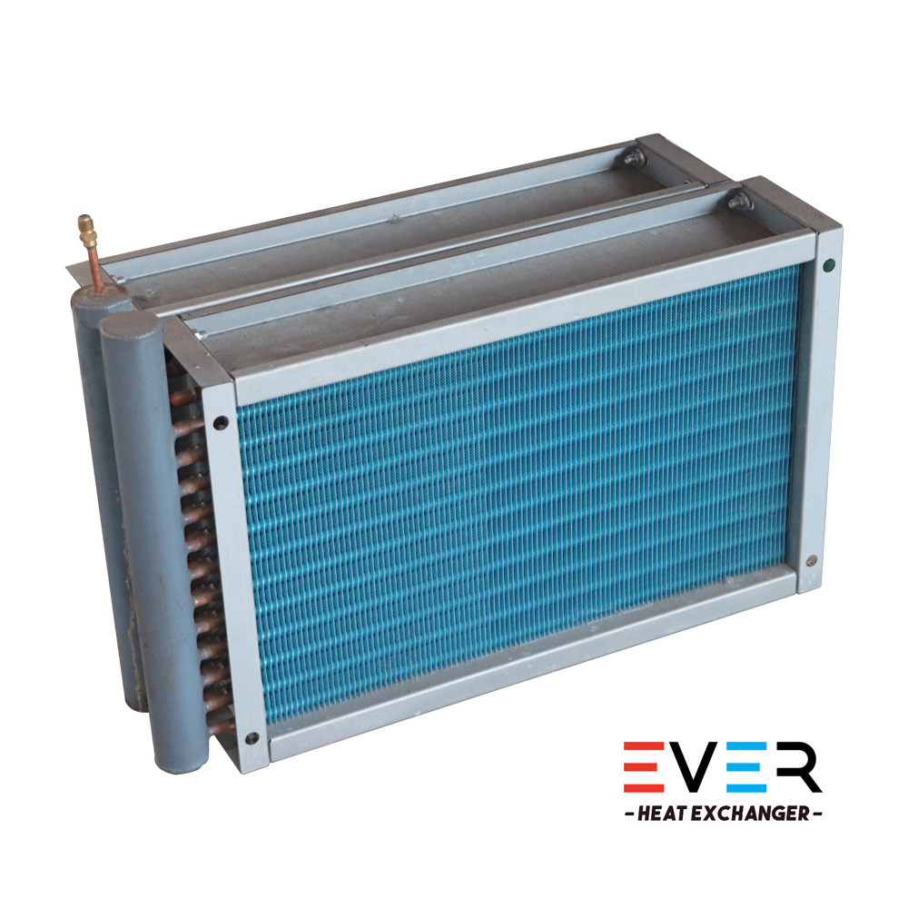 Copper fin coil for pharmaceutical HVAC equipment