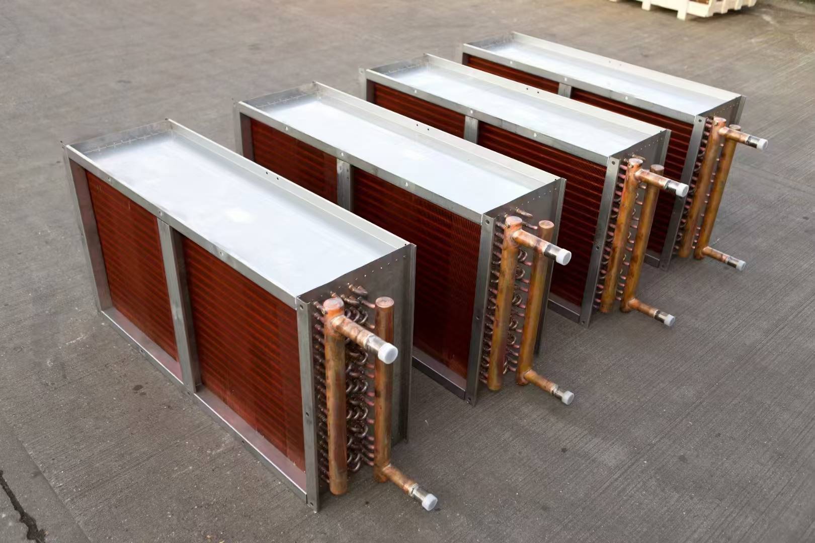 Ever Heat Copper Tube Fin Condenser