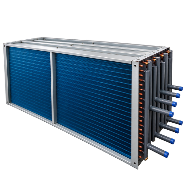 Heavy-Duty Finned Tube Heat Exchanger with 15.88mm Copper Tube for Generator Set Cooling