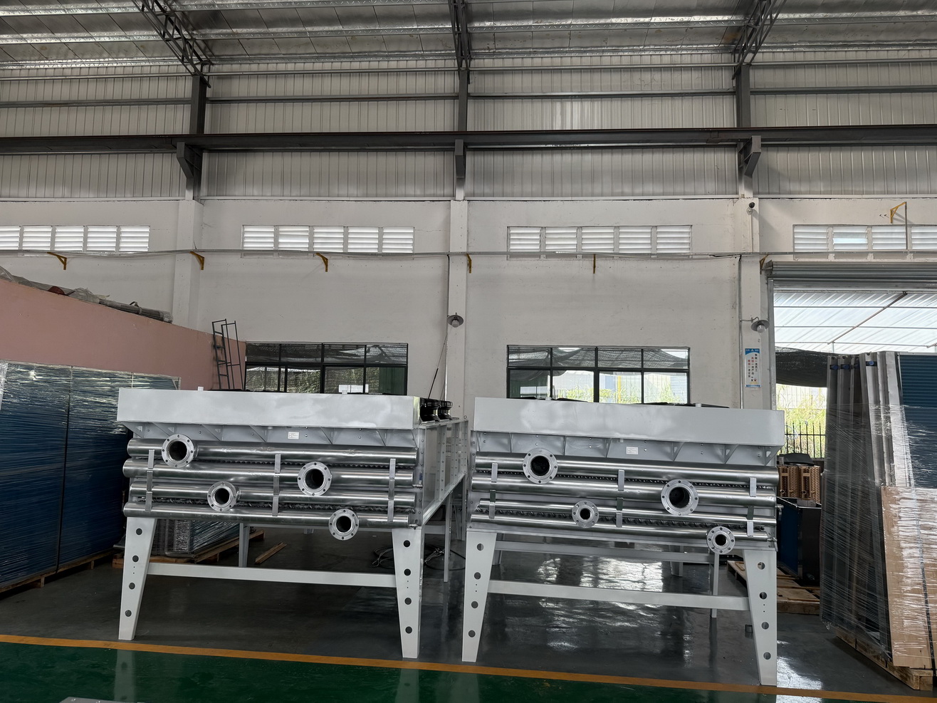 Horizontal Dry Cooler with EC Fan & Water Tank for Cold Room & Refrigeration