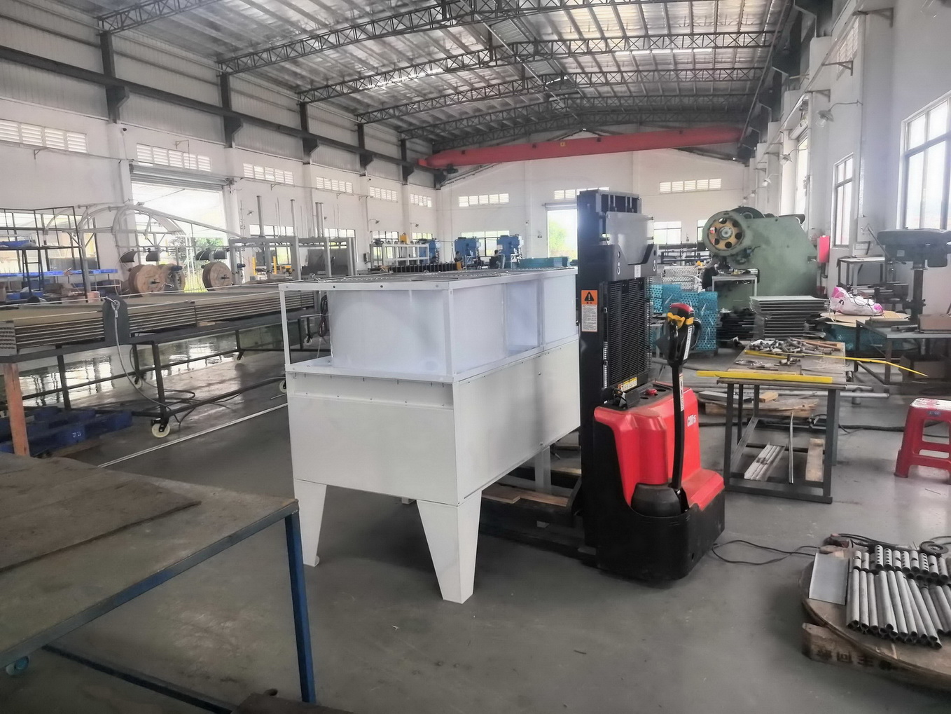 Quenching Medium Air Cooler for Continuous Heat Treatment Line Quenching Oil Circulation Cooling System