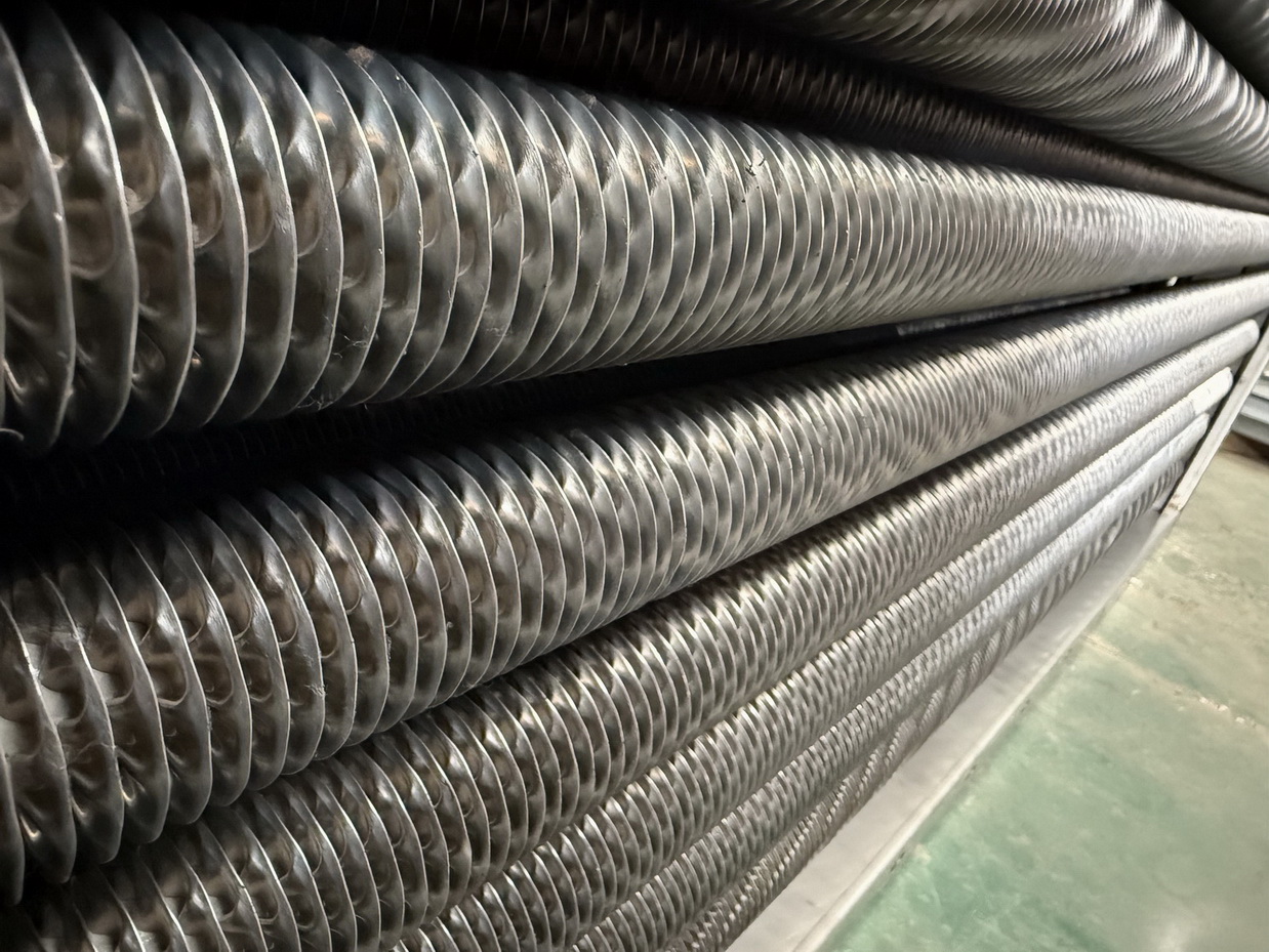Stainless Steel Wound Fin Tube Heat Exchanger for Corrosion Resistant Systems