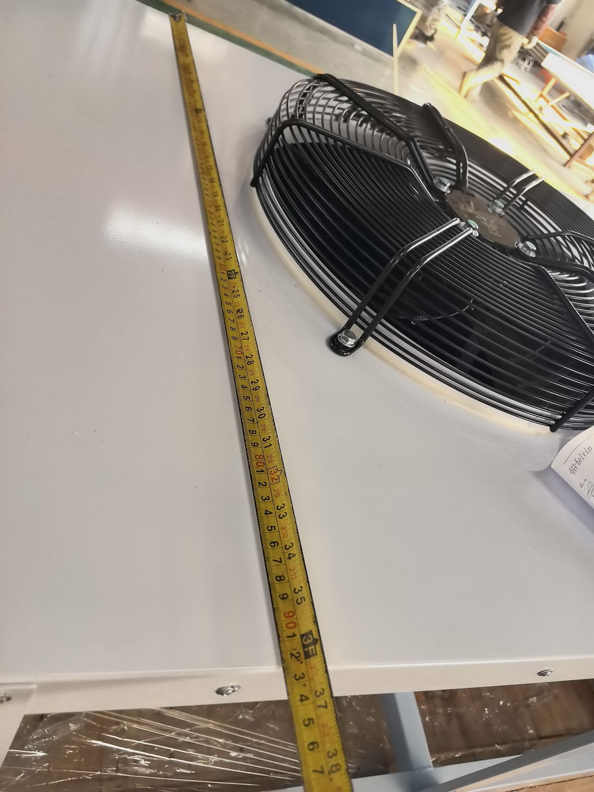 Small V Type Dry Cooler with AC Fan for Packaging Factory Cooling Applications