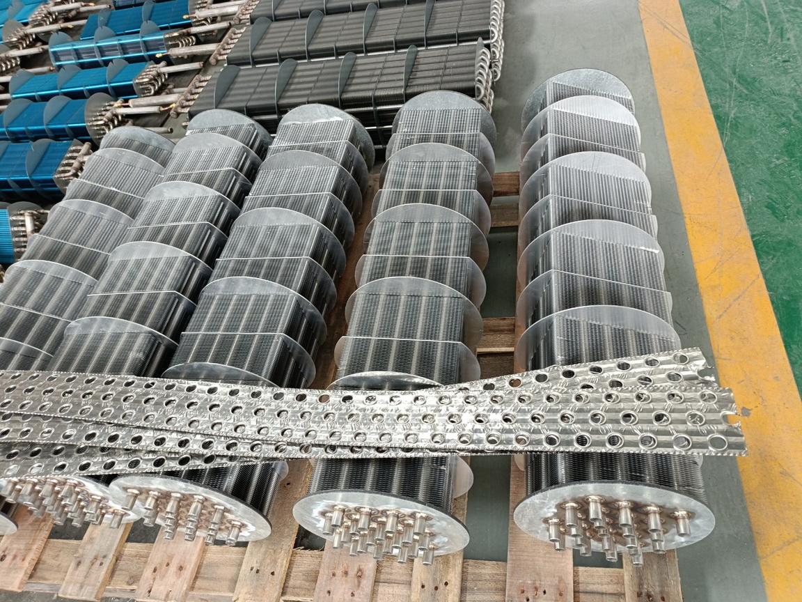 CIP-ready evaporator coil for clean-in-place processing