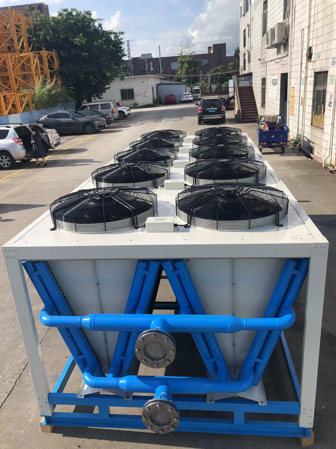 Advanced Engineering Adiabatic Dry Coolers with Spray System for Enhanced Cooling Optimized Performance