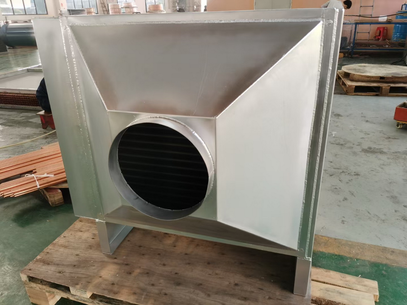 Custom exhaust gas heat recovery heat exchanger manufacturer for industrial projects