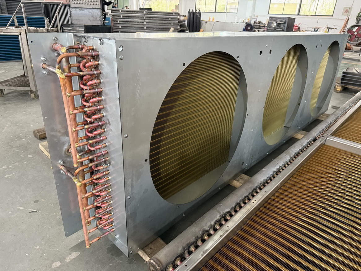 OEM Custom Fin and Tube Condenser with Copper Tube & Aluminum Fin